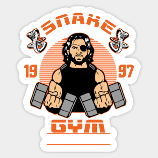 Snake's Gym Sticker